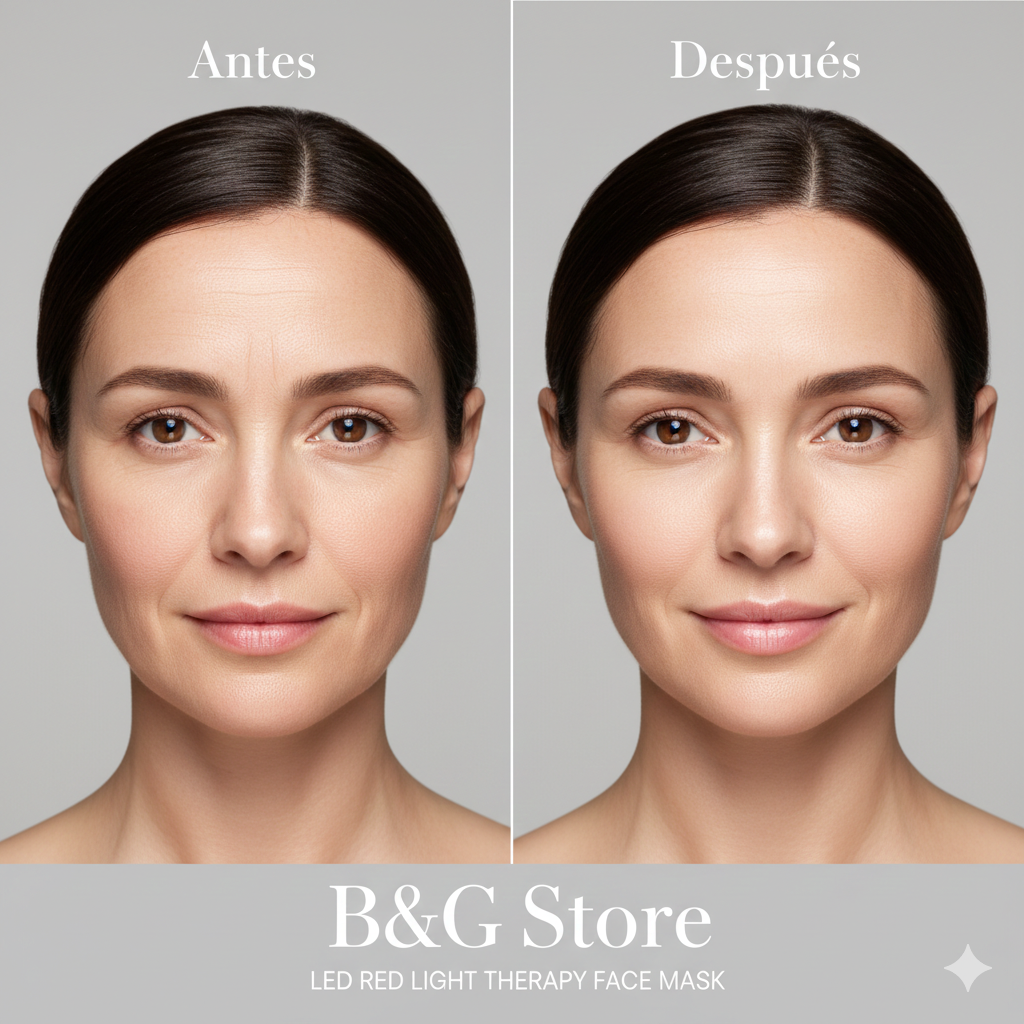 Red Light Therapy for Face, 4 Modes Led Face Mask Light Therapy with Remote, Portable Light Therapy Mask for Skin Care at Home, Travel (Black)