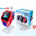 Kids Smart Watch Video Calling Voice Chat GPS SOS Location Calling Back Monitor Waterproof 8 Puzzle Games Silent Mode Smartwatch